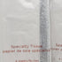 PAPYRUS Tissue Paper White with Silver Glitter Lining 8 Sheets